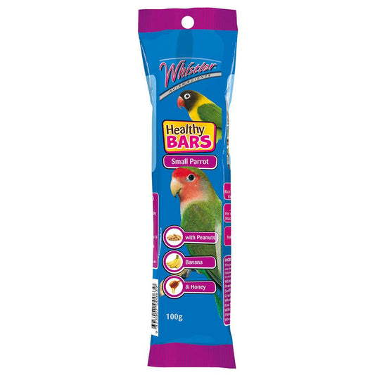 Whistler 'Healthy Bar' Small Parrot 100G X 12