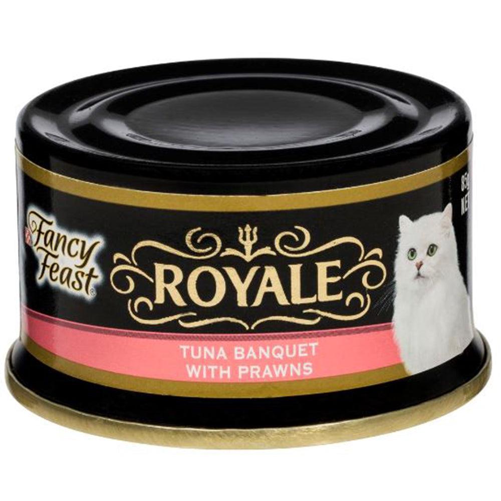 Fancy Feast Royale Tuna Bnqt With Prwn 24X85G