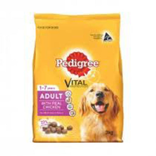 Pedigree Dry Adult With Real Chicken 3Kg