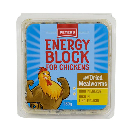 Peters Energy Block Dried Mealworms 6X280G