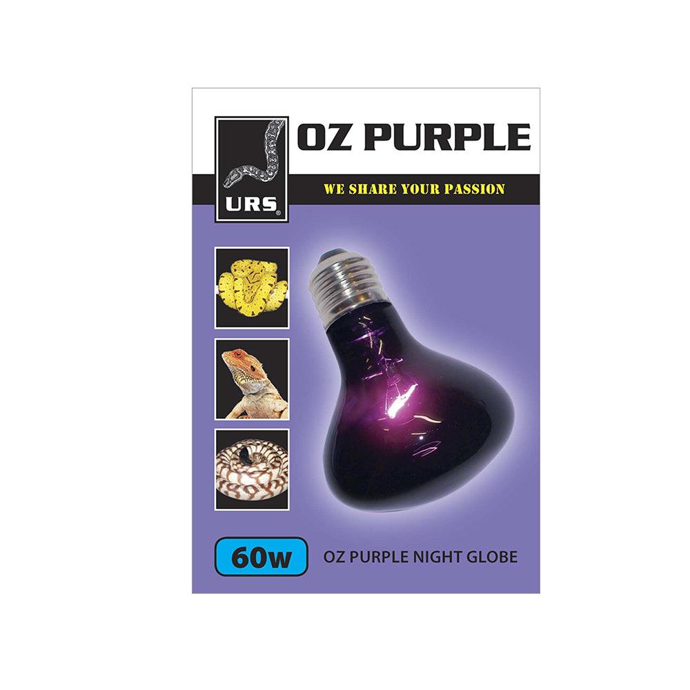 Urs Oz Purple Night Globe 60W
