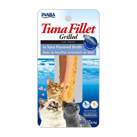 Inaba Cat Grilled Tuna Fillet In Tuna Broth 6X0.52Oz