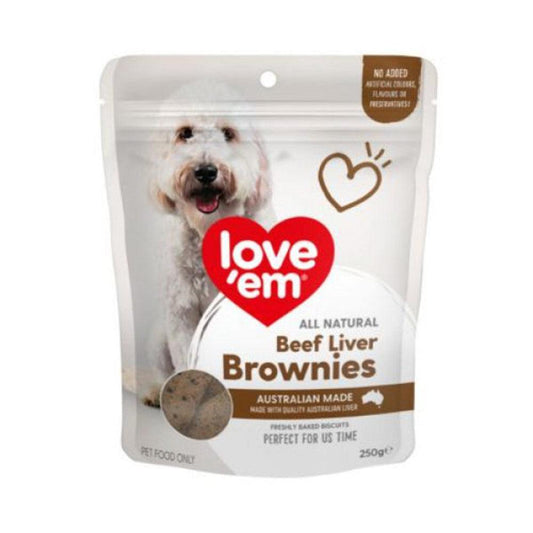 Love Em Liver Brownie 5X250G