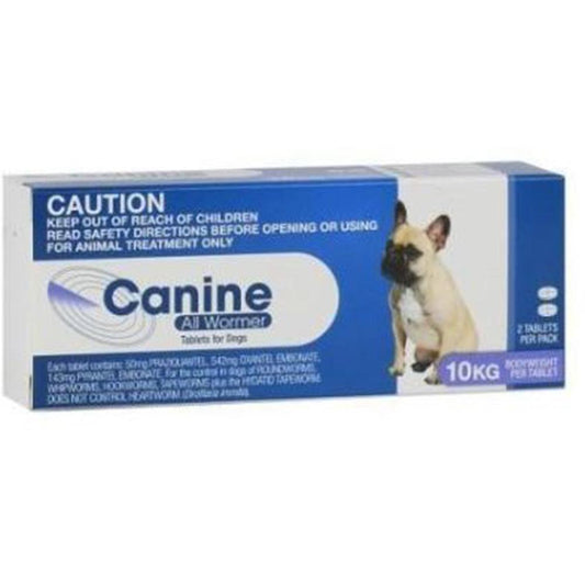 Value Plus Canine All Wormer 10Kg 2S