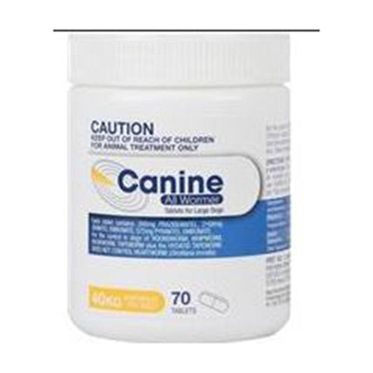 Value Plus Canine All Wormer 40Kg 70S