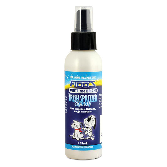 Fido's White & Bright Fresh Spritzer Spray 125Ml