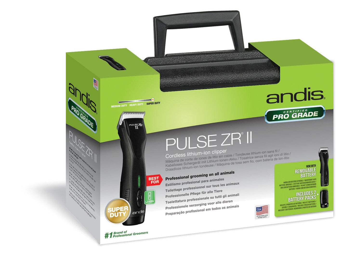Andis Clipper Pulse ZR II - Pet Parlour Australia