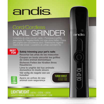 Andis CNG-1 Nail Grinder Cord/Cordless 2-Speed - Pet Parlour Australia