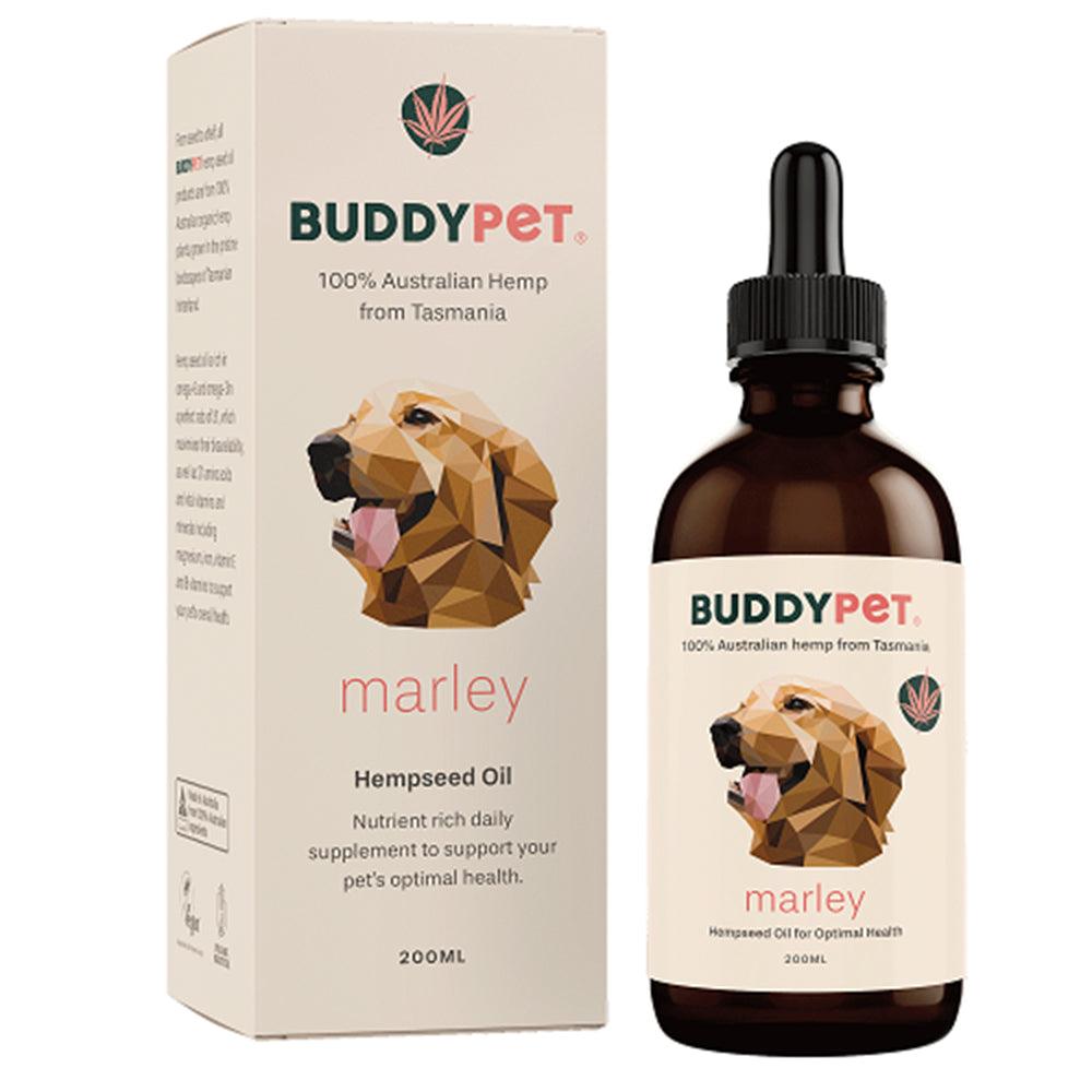 Buddypet Marley - Hempseed Oil For Anxiety & Itchy Skin 200Ml