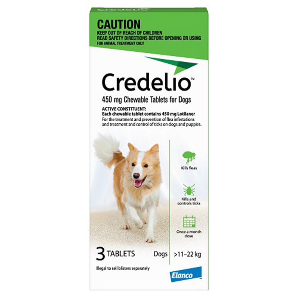 Credelio Tasty Chew Tab For Dogs 11-20Kg 3 Pack