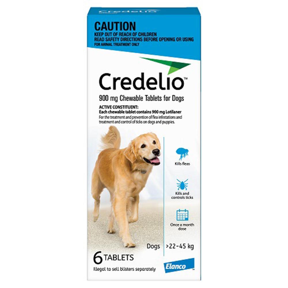 Credelio Tasty Chew Tab For Dogs 22-45Kg 6 Pack