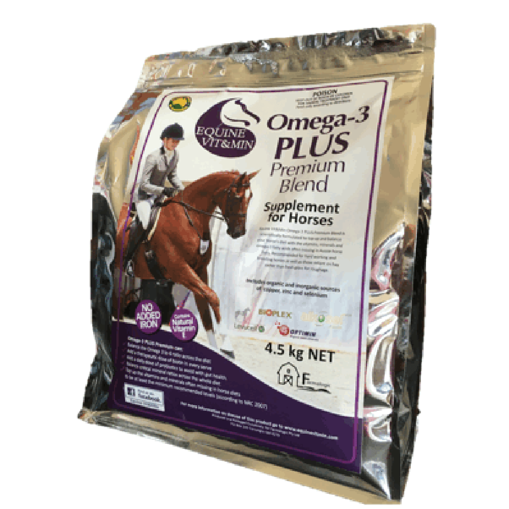 Equine Vit&Min Omega-3 Plus Premium 4Kg