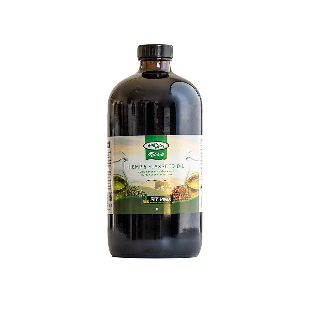 Green Valley Naturals Hemp And Linseed Oil 1L