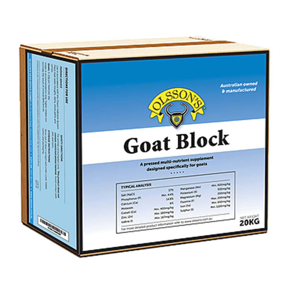 Olsson Goat  Block 2Kg 12Pk (Om12)