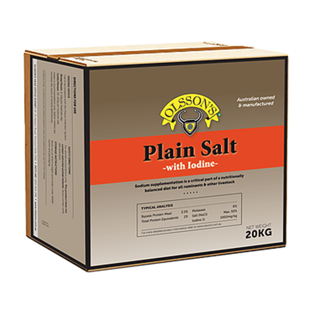 Olsson Saltlick Plain Salt 20Kg