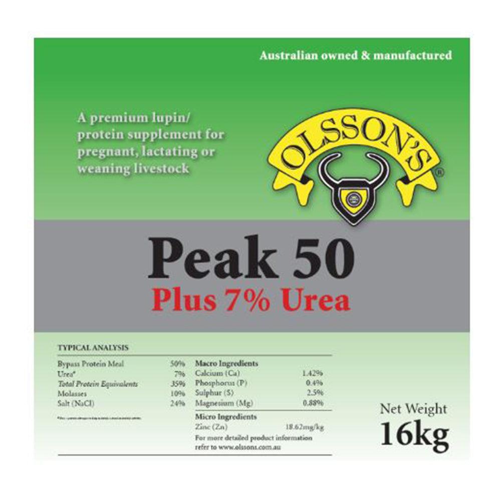 Olsson Saltlick Peak 50 +7% Urea 18Kg