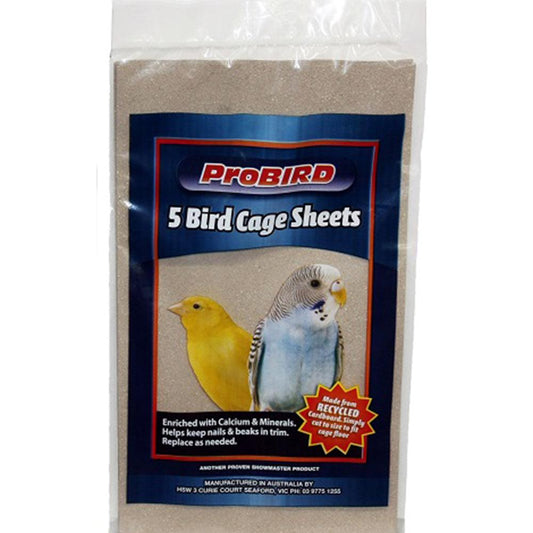 Probird Cage Sheets 5 Pack