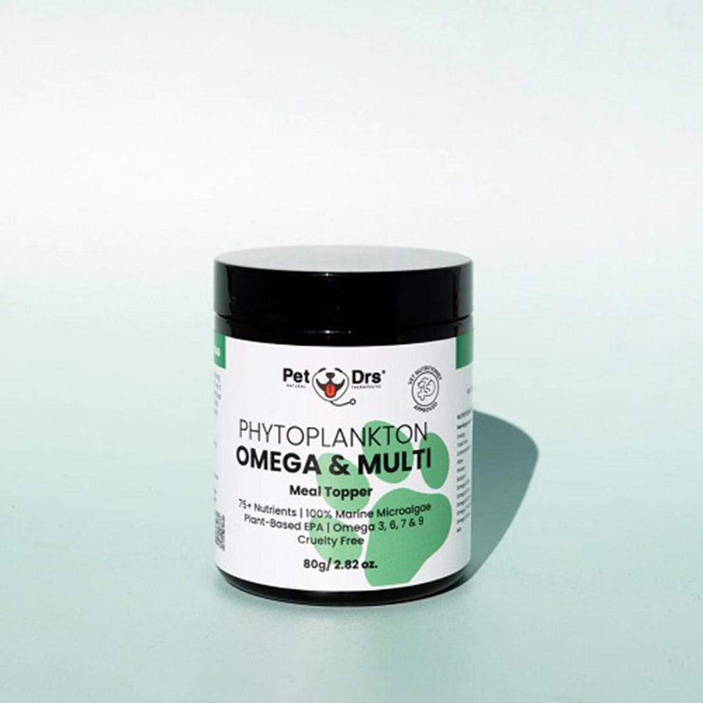 Pet Drs Phytoplankton Omega & Multi Meal Topper 80G