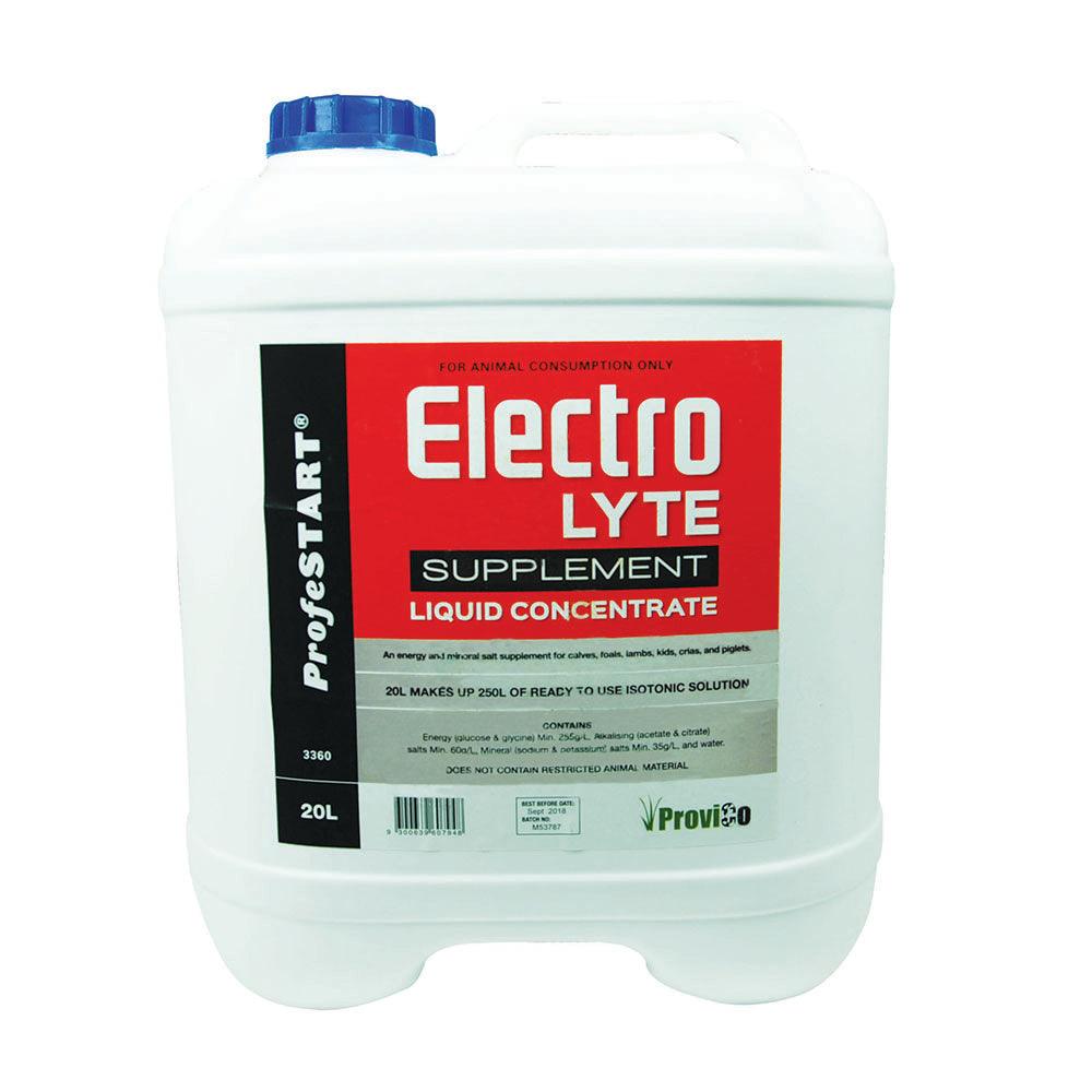 Profestart Electrolyte Supp- Liquid Conc 20L *Spec Ord*