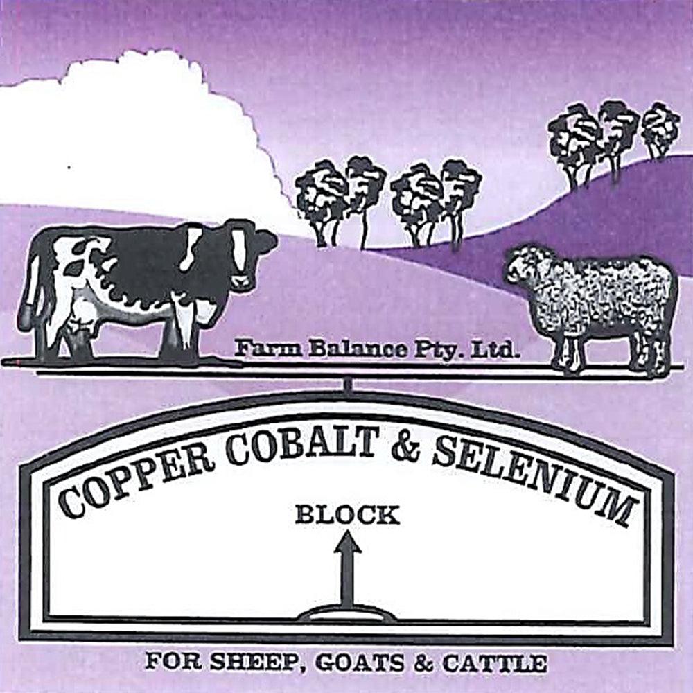 Farm Balance Saltlick Selenium/Cobalt/Copper 18Kg