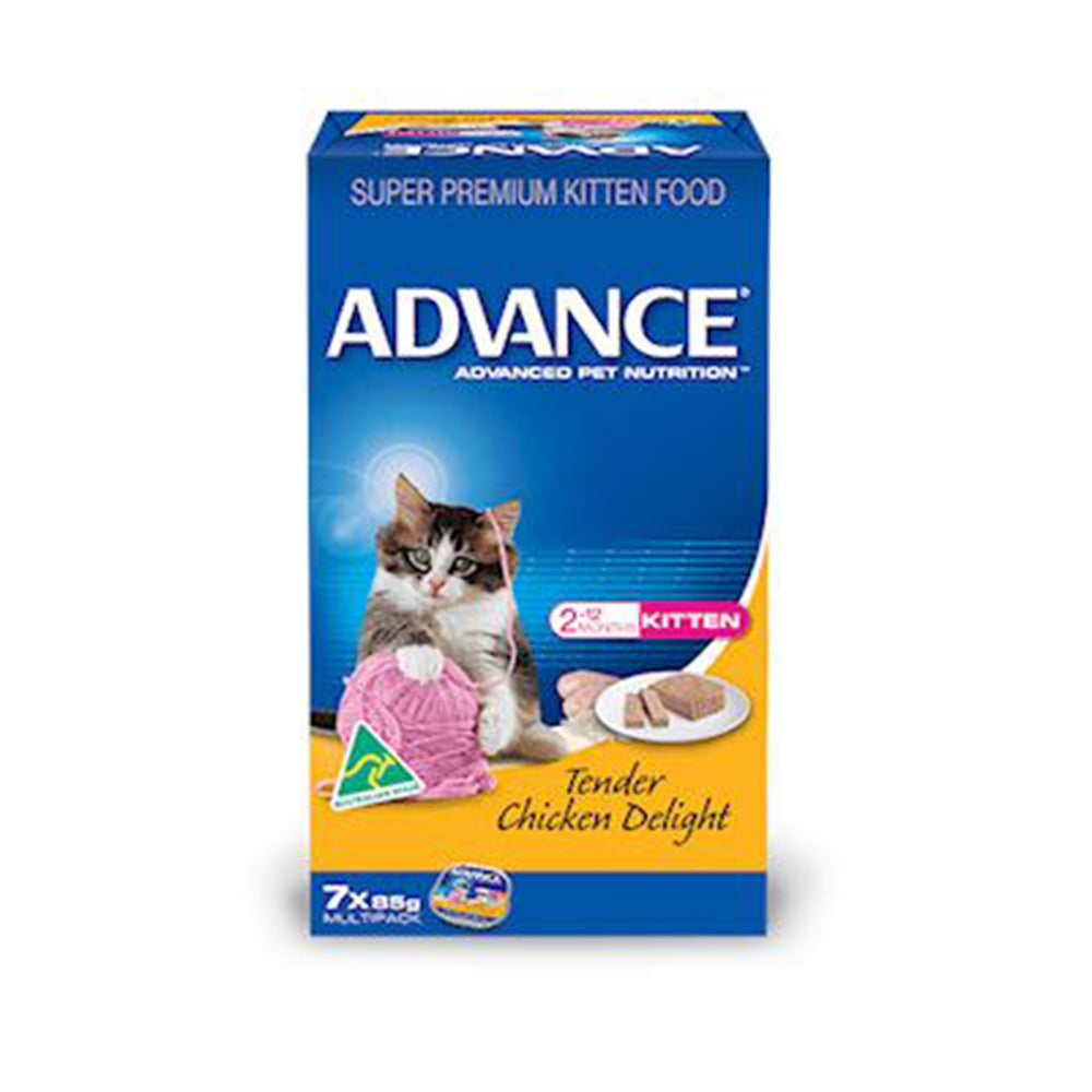 Advance Kitten Wet Tender Chk Dlght 85G 7Pk(292519)(Om7)