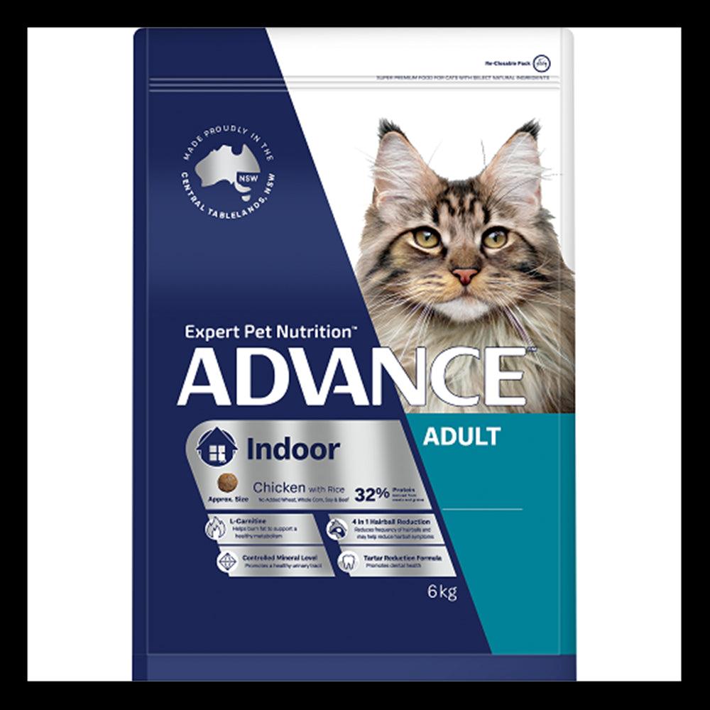 Advance Cat Indoor Chicken And Rice 6Kg(439489)