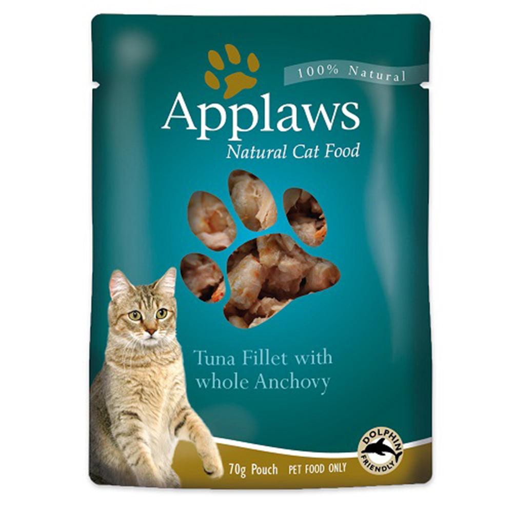 Applaws Cat Broth Pouch - Tuna & Anchovy 16X70G
