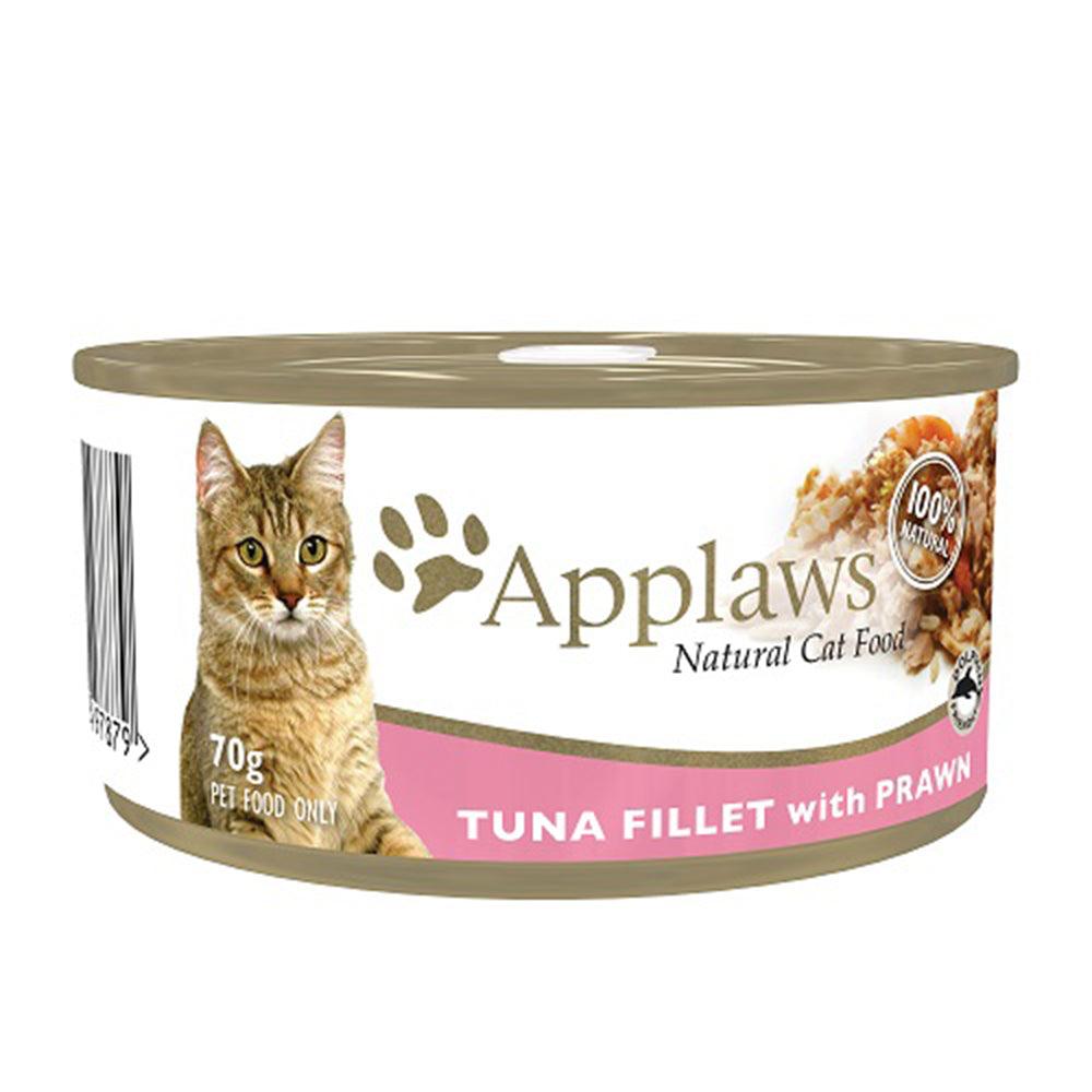 Applaws Cat Tin Tuna & Prawn 24X70G