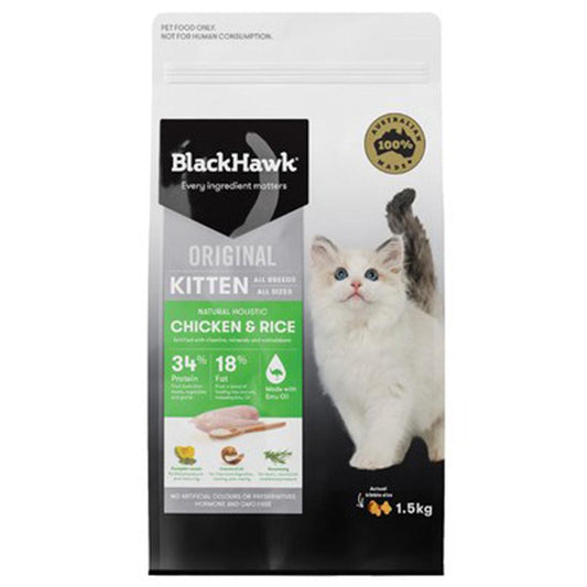 Black Hawk Kitten Chicken 1.5Kg
