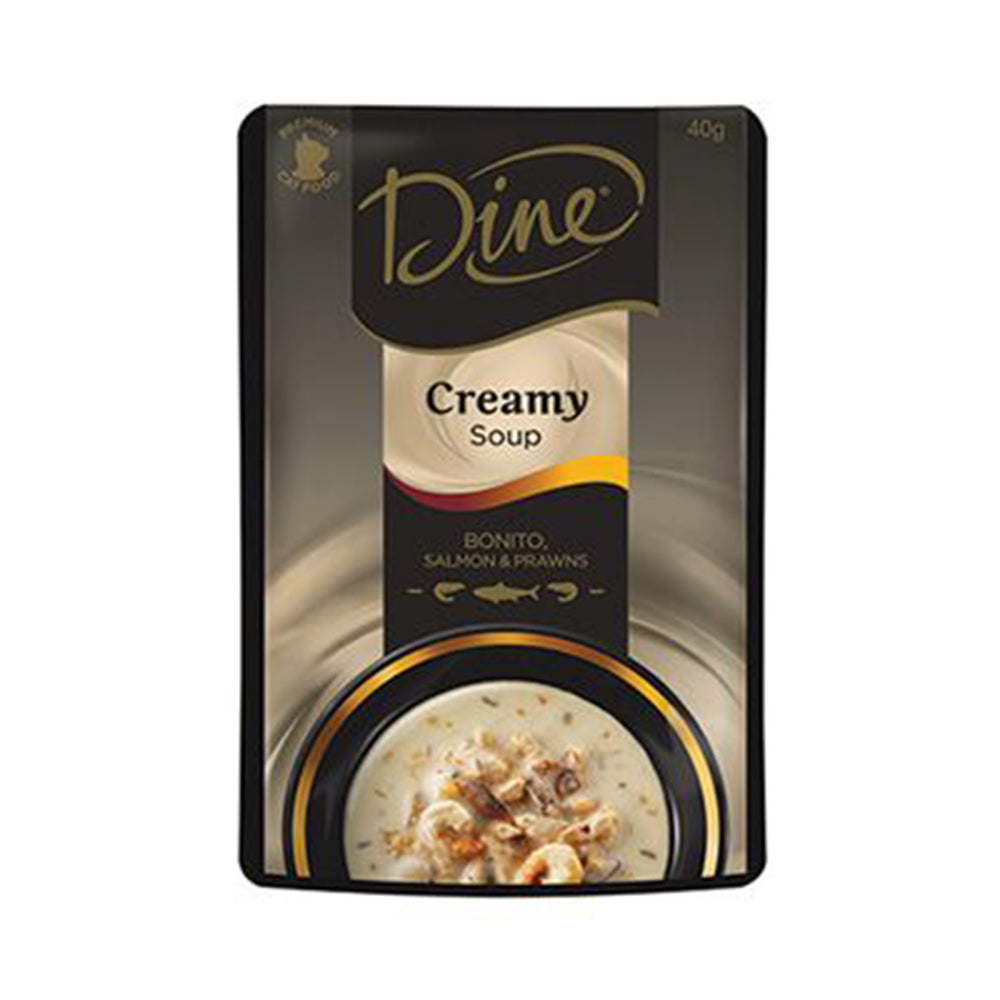 Dine Wet Tuna Slm Prwn Melting Soup 40G 12Pk (286454) (Om12)