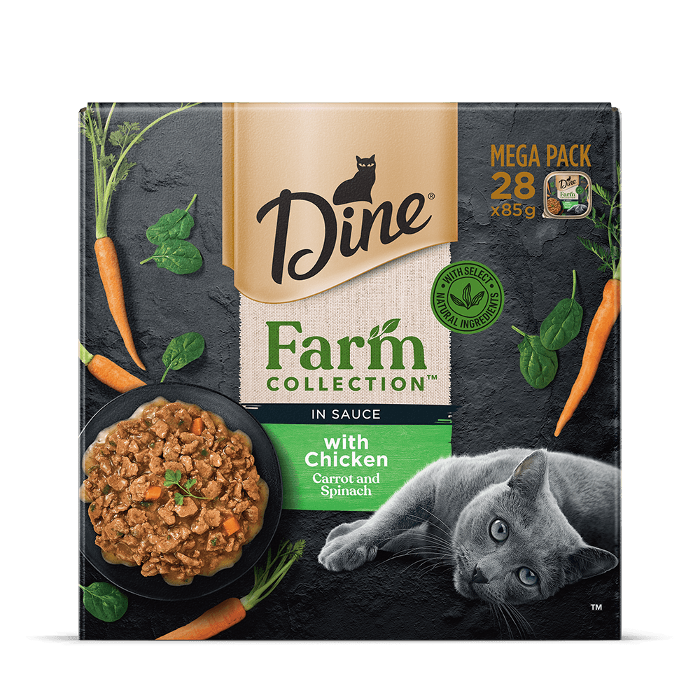 Dine Farm Collection Chicken Carrot Spinach 28Pk (441895)