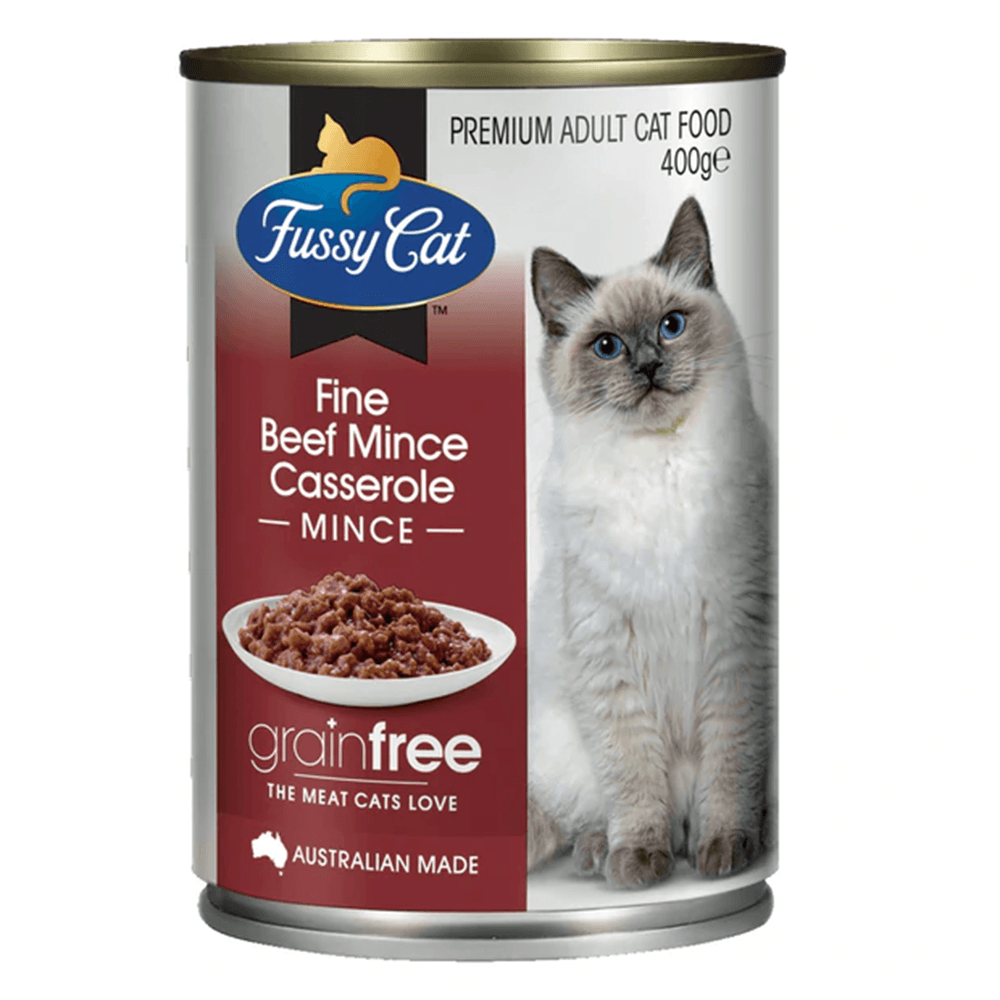 Fussy Cat Gf Adult Beef Casserole 400G 12Pk(Om12)