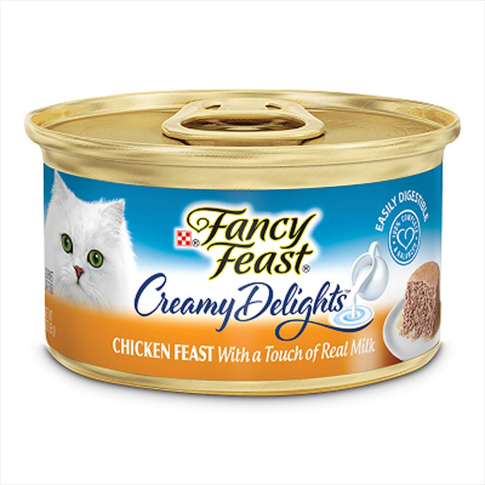 Fancy Feast Creamy Delights Chicken Pate 24X85Gm