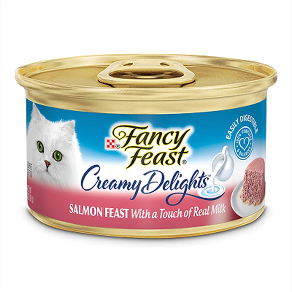 Fancy Feast Creamy Delights Salmon Pate 24X85Gm