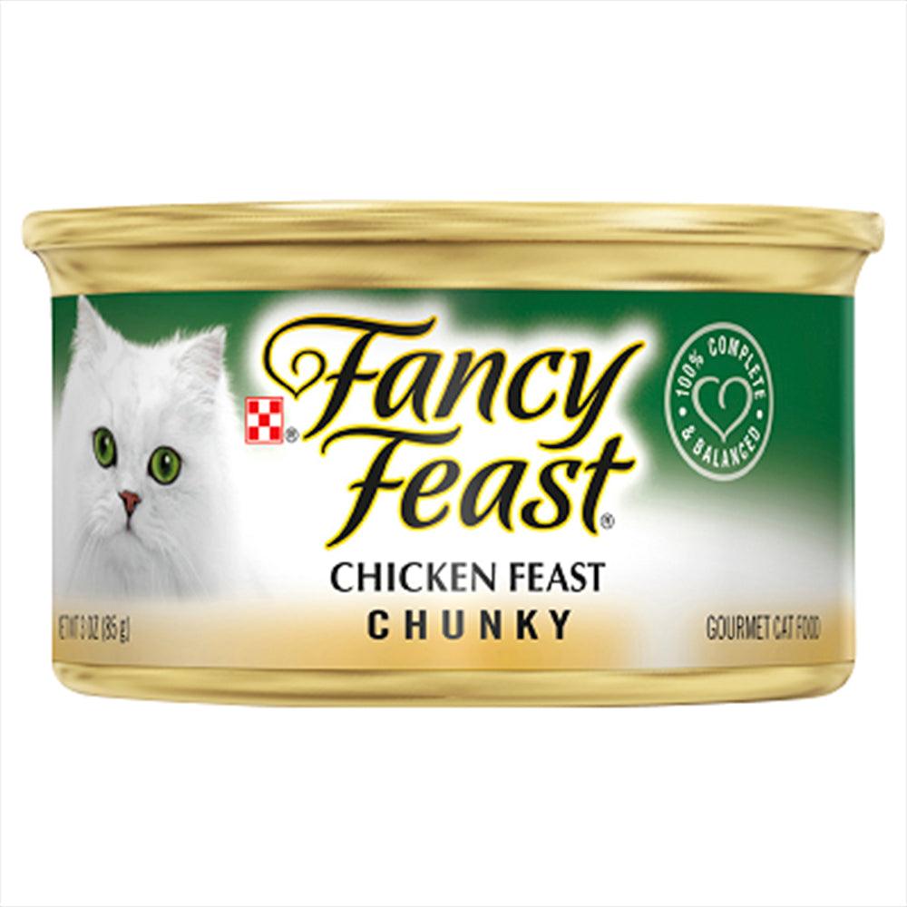 Fancy Feast Classic Chicken Feast Chunky X 24