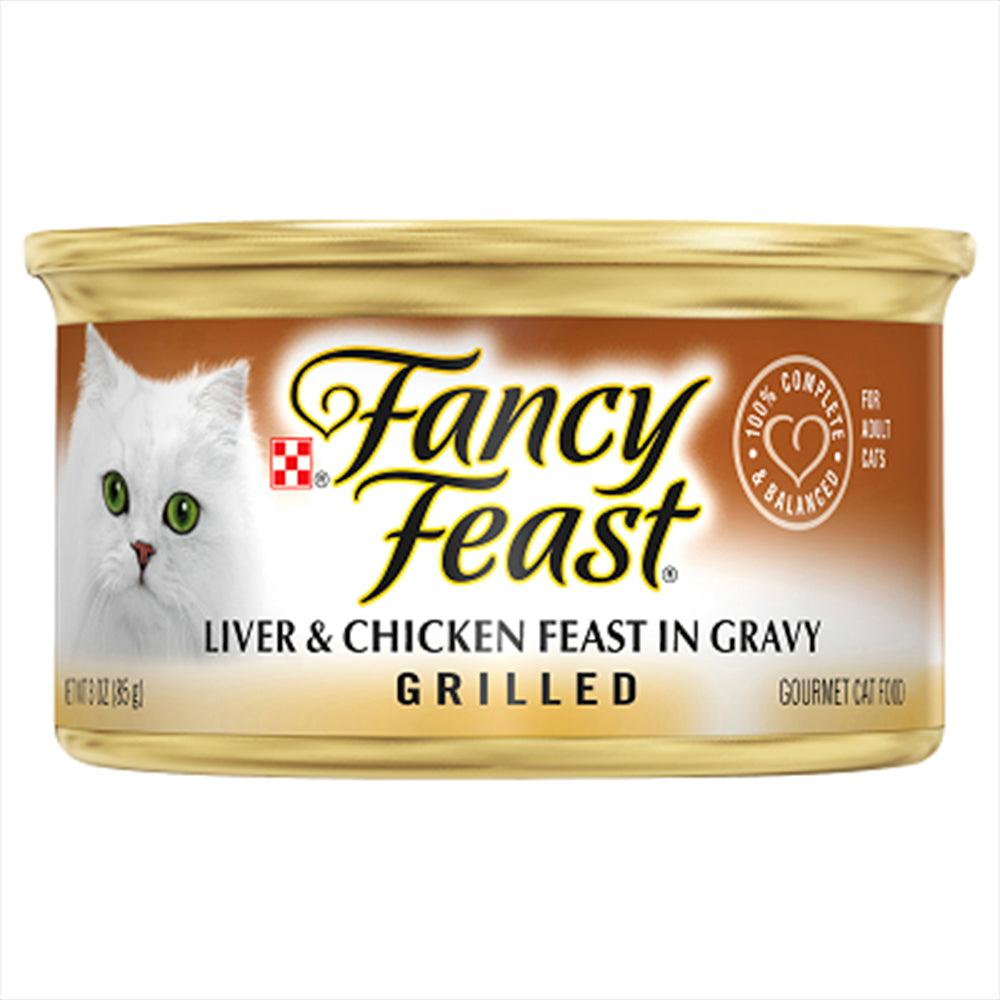 Fancy Feast Classic Grilled Chicken Liver Feast Gravy X 24