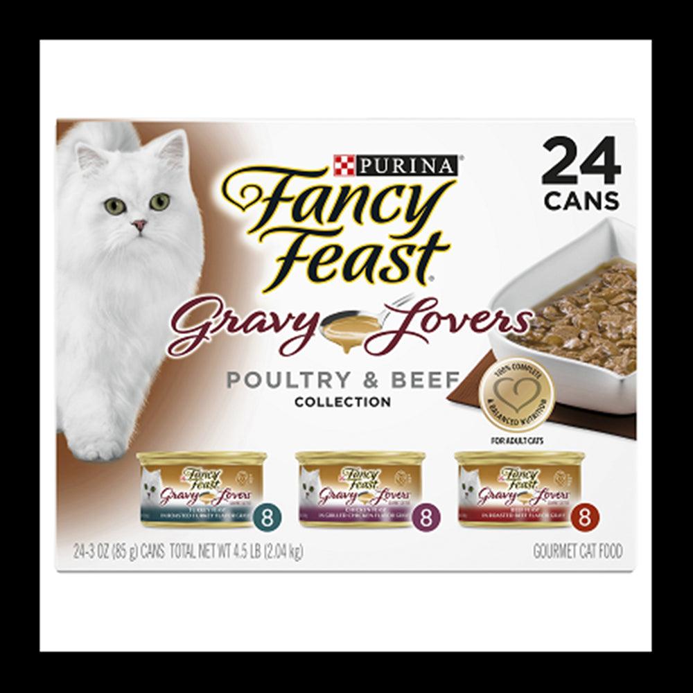 Fancy Feast Gravy Lovers Poultry & Beef 24X85G