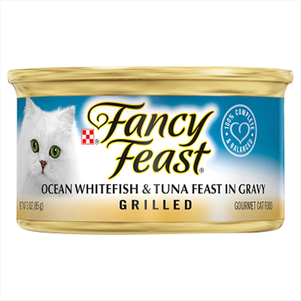 Fancy Feast Classic Grilled Ocean Wtfsh Feast Gravy X 24