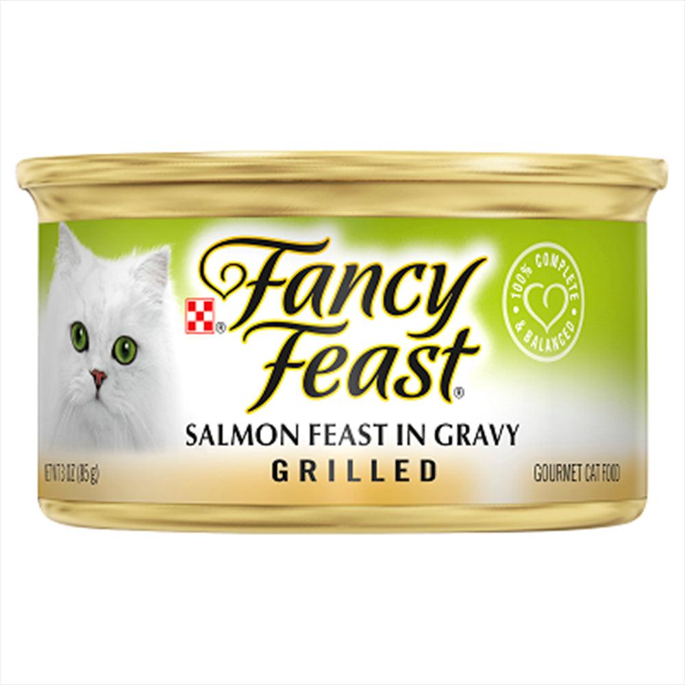 Fancy Feast Classic Grilled Salmon Feast Gravy X 24