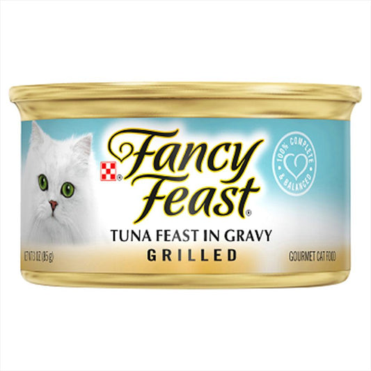 Fancy Feast Classic Grilled Tuna Feast Gravy X 24