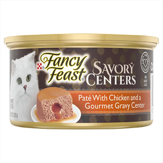 Fancy Feast Savory Center Chicken Pate 24X85G