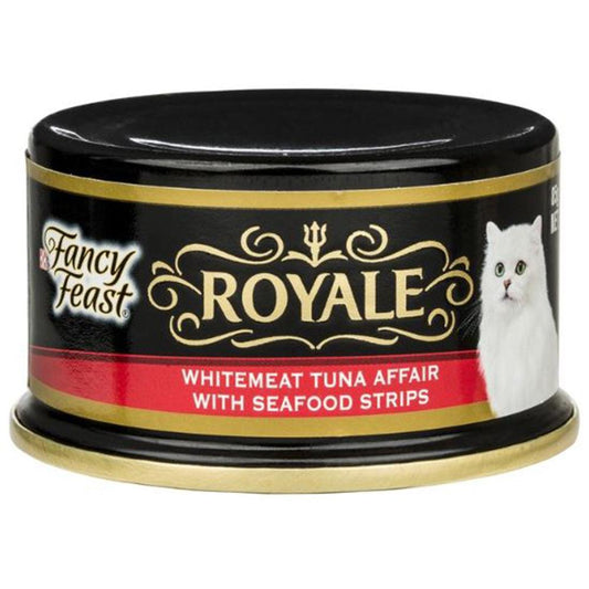 Fancy Feast Royale Tuna Affair Wth Seaf Strp 24X85G