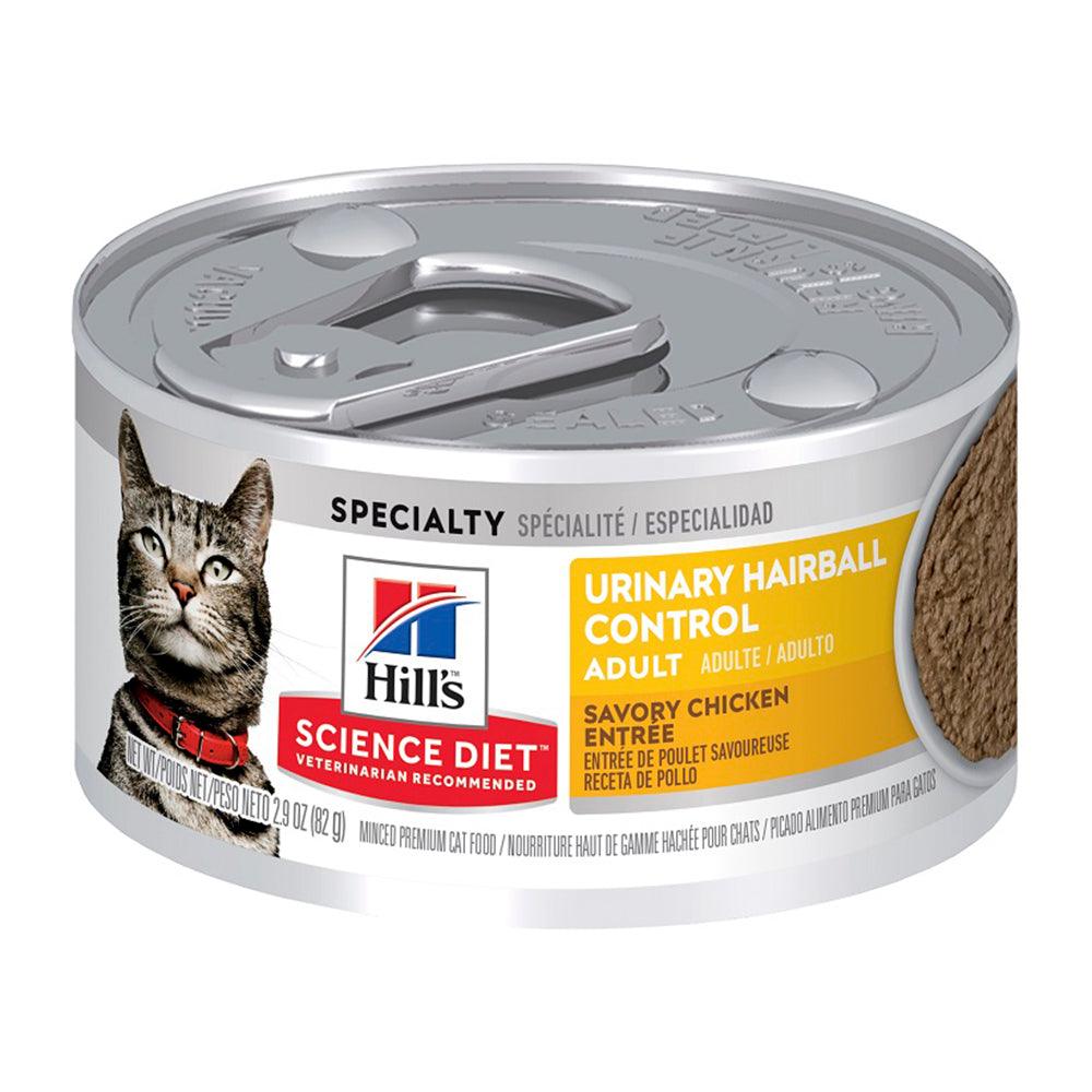 Hills Cat Adult Urinary Hairball Cntrl 24X82G