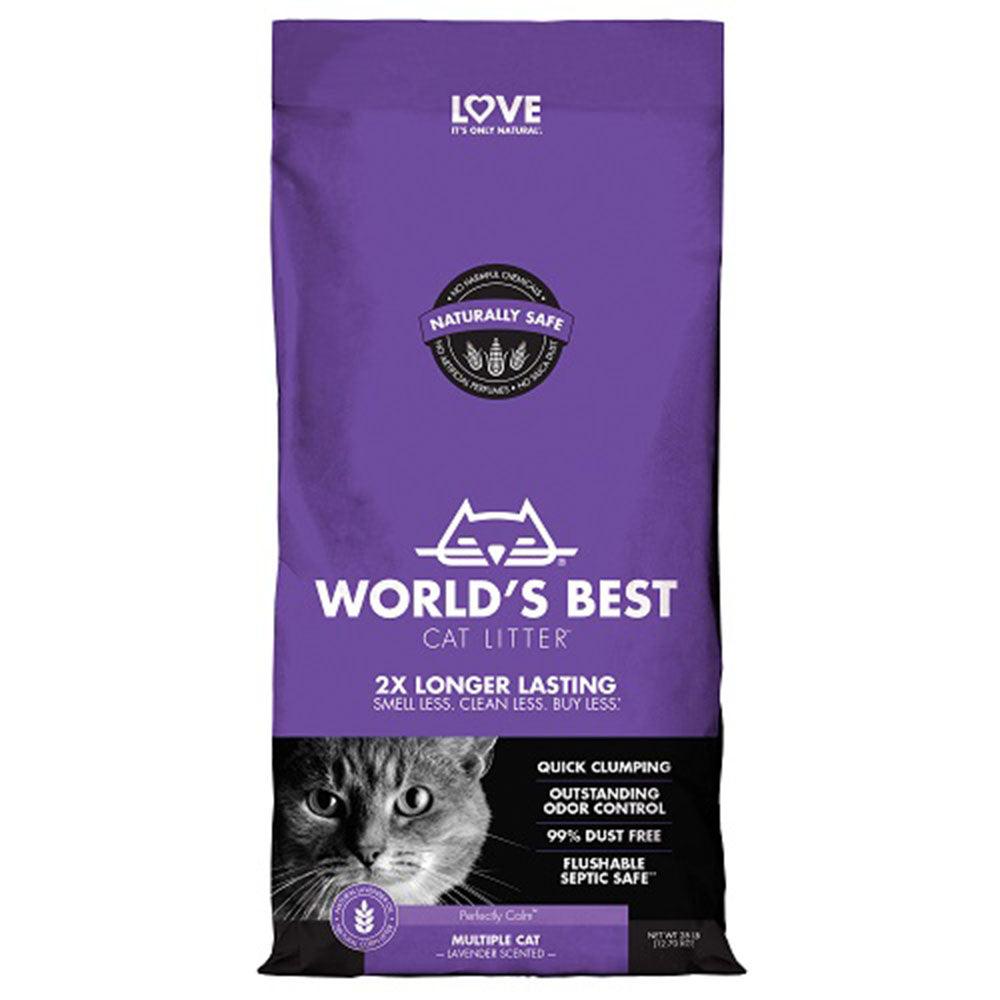 Worlds Best Cat Litter Lavender 12.7Kg