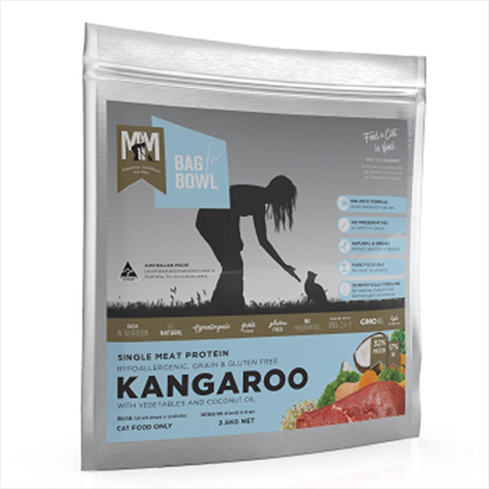 Mfm Cat Single Prtn Roo Grain & Gluten Fr Light Blue 2.5Kg