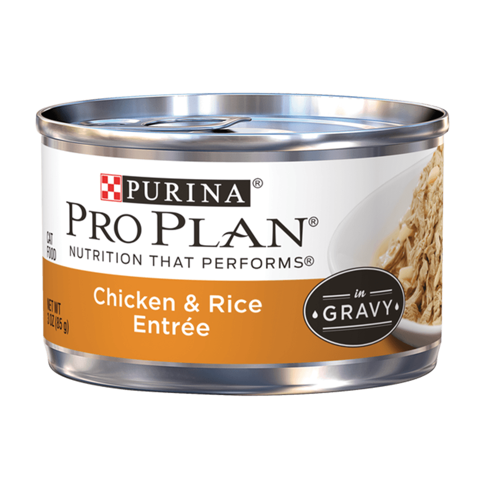 Pro Plan Cat Chicken & Rice In Gravy 85G 24Pk(12500890)(Om24)