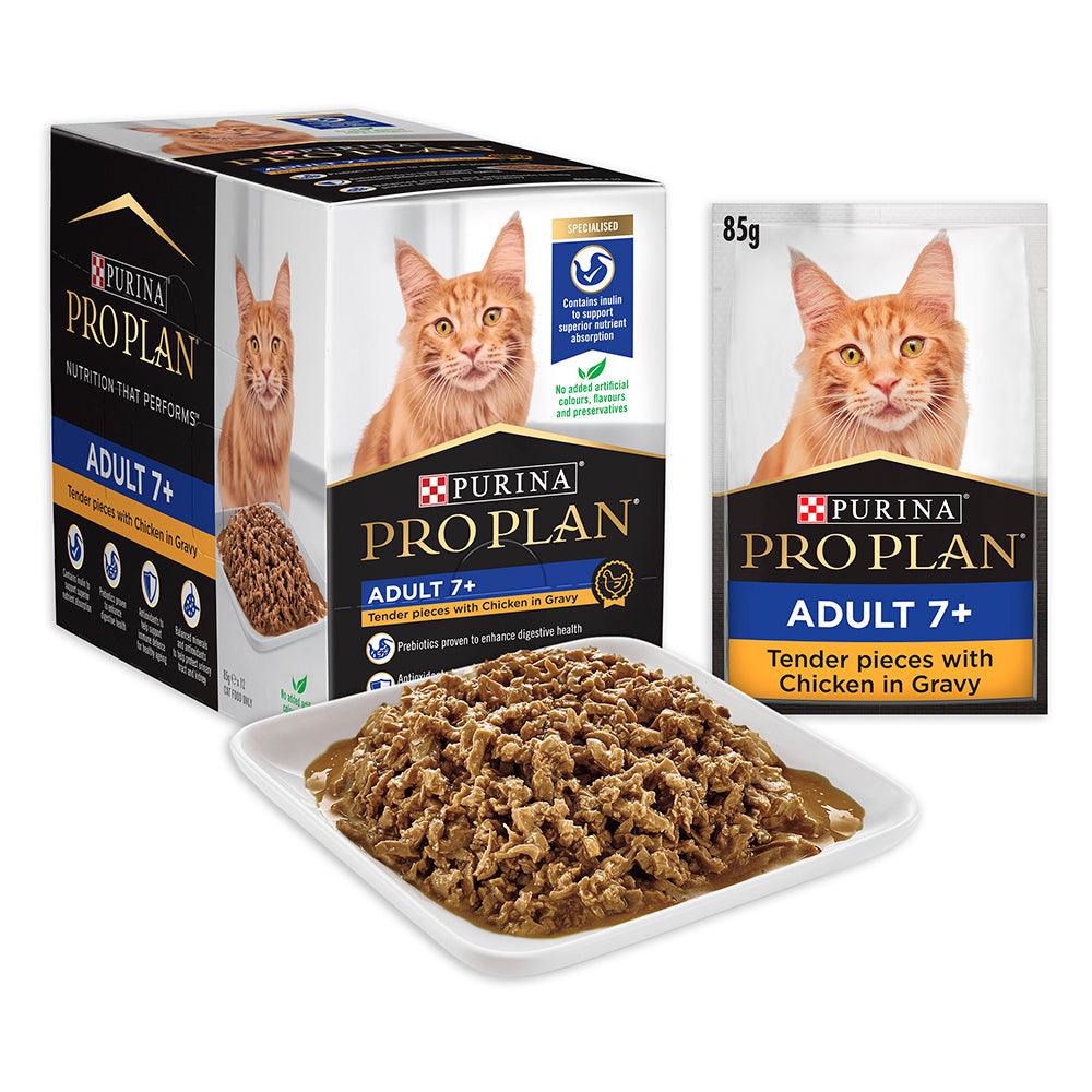 Pro Plan Senior 7+ Cat Chicken Pouch 12X85G