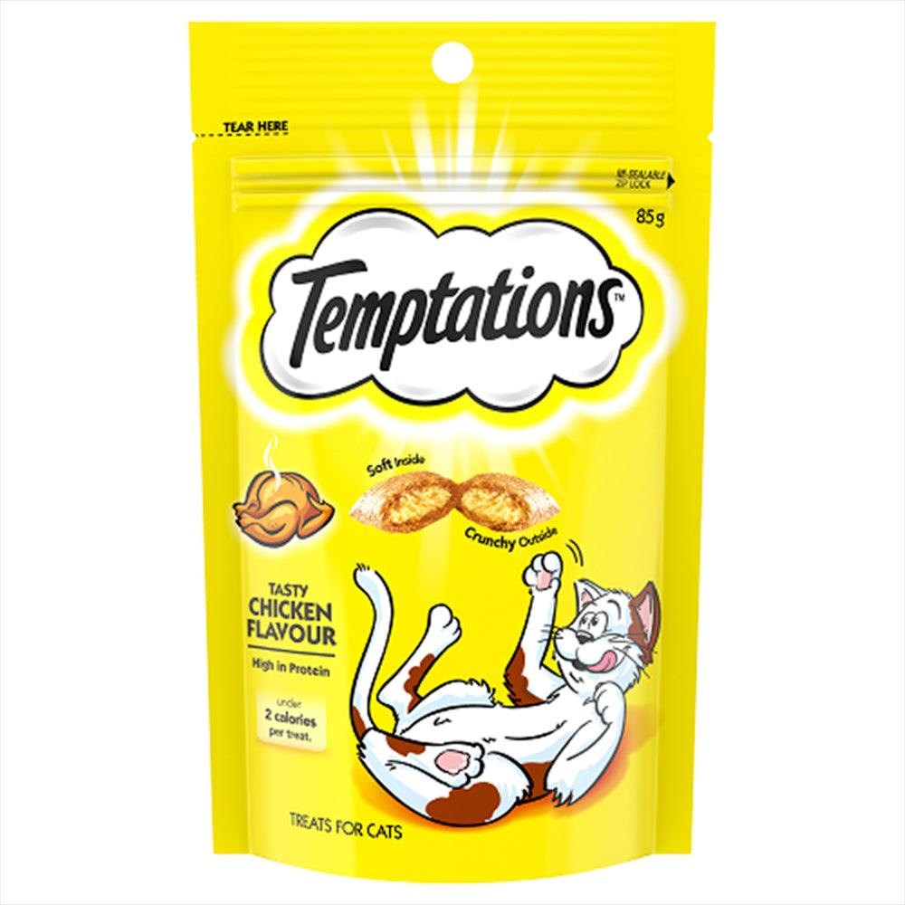 Temptations Snacks Tasty Chicken 85G 6Pk(395260) (Om6)