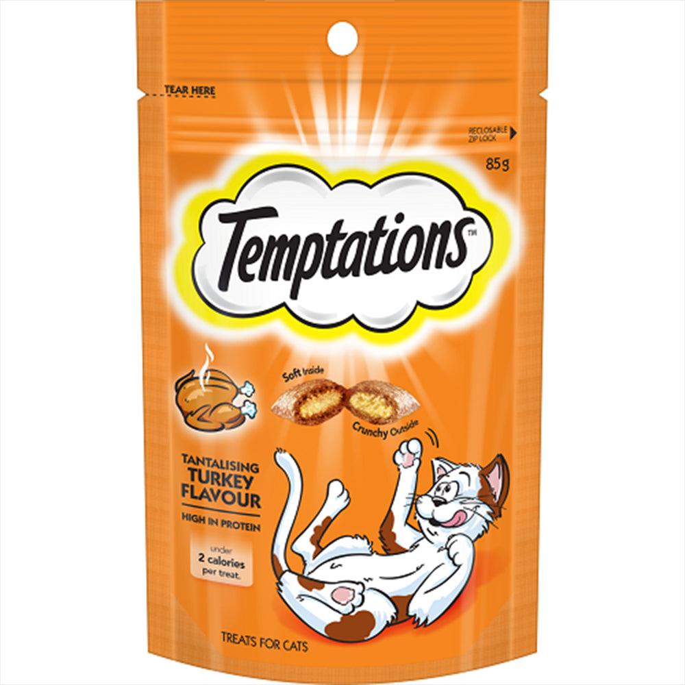 Temptations Snacks Tantalising Turkey 85G 6Pk(395267) (Om6)