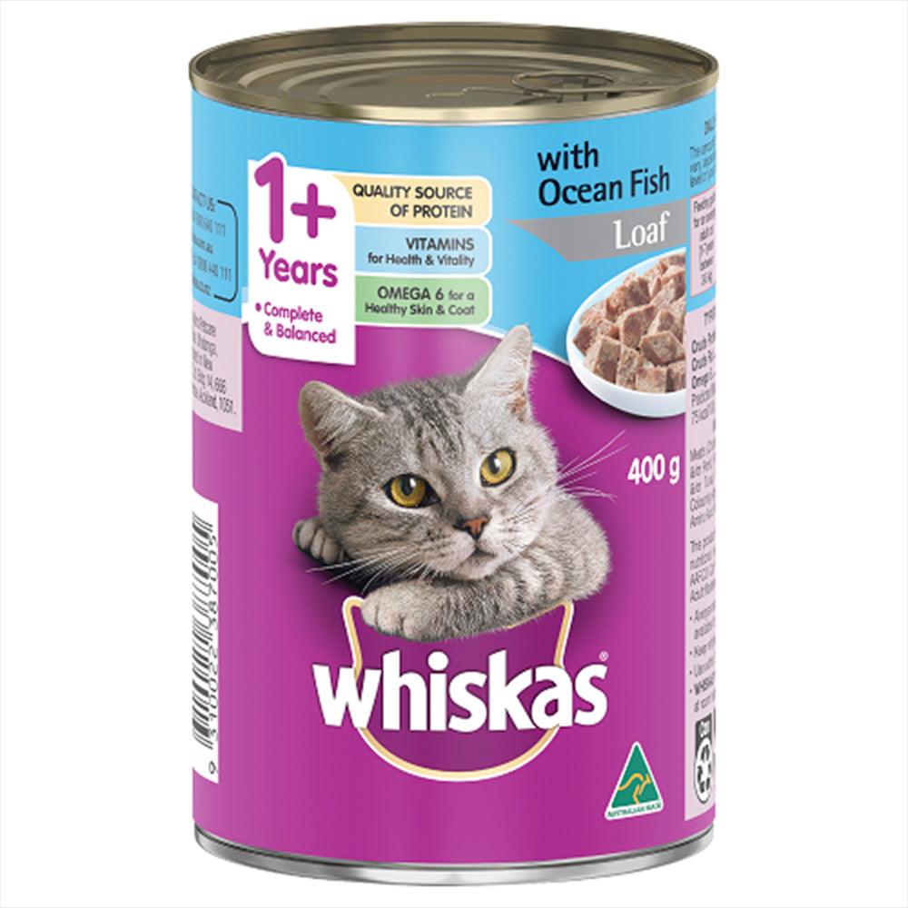 Whiskas Wet Ocean Fish Platter 400G 24Pk(174077) (Om24)